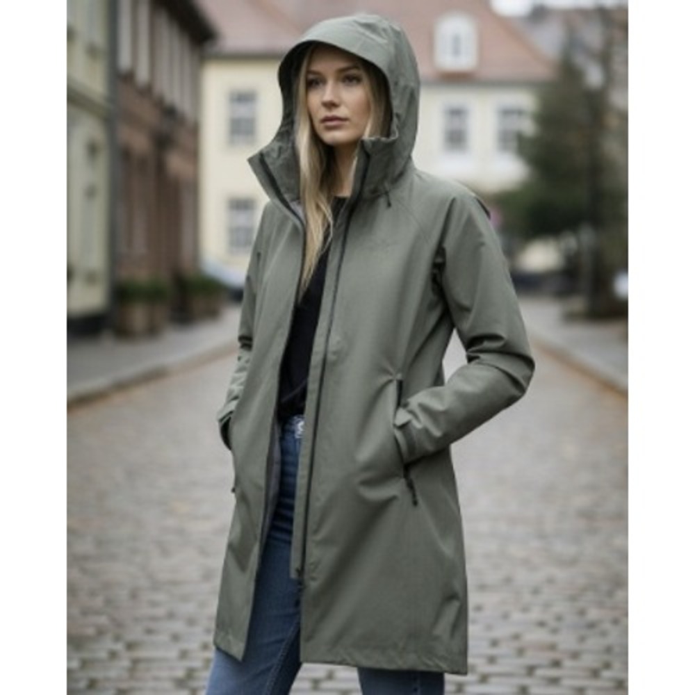 Arcteryx Mistaya Coat Women's Size XL Gore-Tex Waterproof Rain Jacket Green EUC